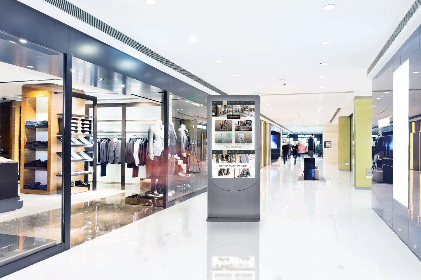 Single Sided Kiosk 55" 65"