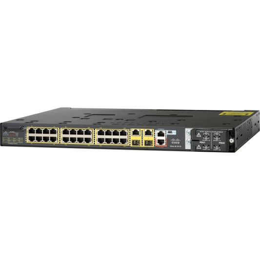 RACK MOUNT SWITCH 24 10/100B-T, 2 GEUPLI