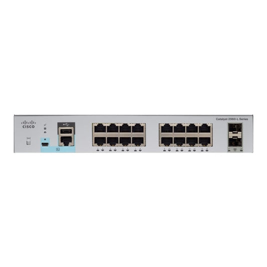 CATALYST 2960L SMART MANAGED, 16P GIG, 2X1G SFP, LAN LITE