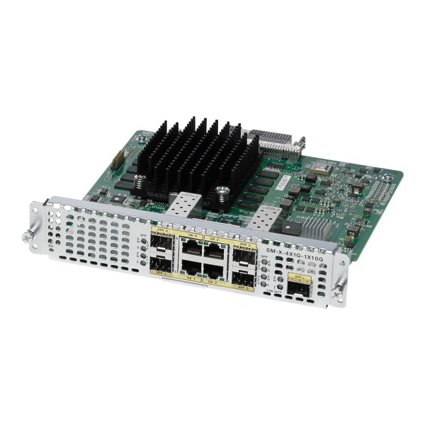 SM-X MODULE WITH 4-PORT DUAL-MODE GE/SFP OR 1-PORT 10G SFP+