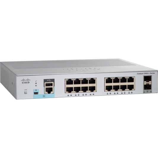 CATALYST 2960L 16 PORT GIGE, 2 X 1G SFP,