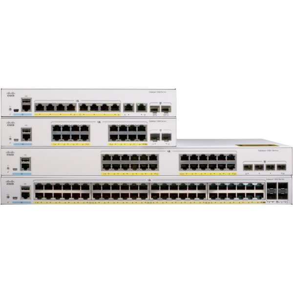 CATALYST 1000 48PORT GE, FULL POE, 4X10G SFP