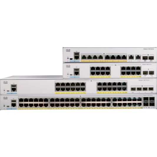 CATALYST 1000 24PORT GE, FULL POE, 4X1G SFP