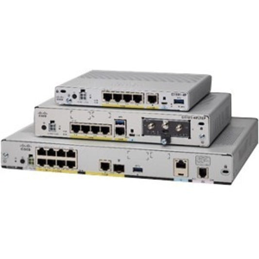 WIRED ROUTER C1121-4P POWER SUPPLIES,ROUTING PROTOCOL MPLS, IPV4, RADIUS,AES,DRA