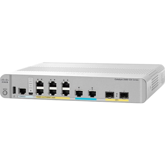 CISCO CATALYST 3560-CX 2 X MGIG, 6 X 1G