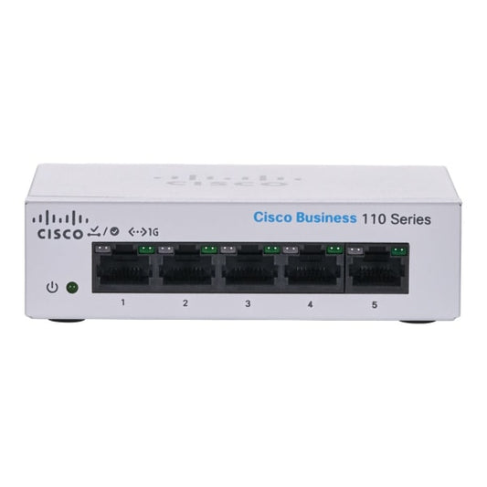 SWITCH - CBS110-5T-D-NA - DESKTOP - WIRED - 1GBPS - NETWORKING / PORTS QTY: 5 -