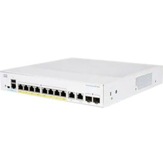 CBS350 MANAGED 8-PORT GE, POE, 2X1G COMB