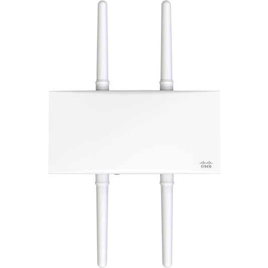 MERAKI MR76 WI-FI 6 OUTDOOR AP, 1X 10/100/1000 BASE-T ETHERNET (RJ45), SUPPORT 8