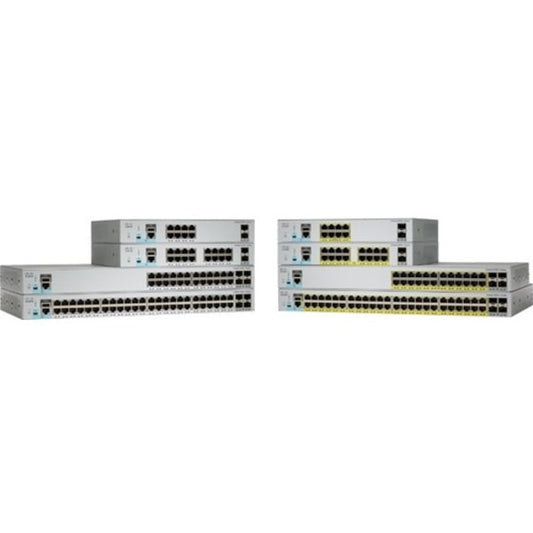 CATALYST 2960L SMART MANAGED,16P GIG,POE, 2X1G SFP, LAN LITE