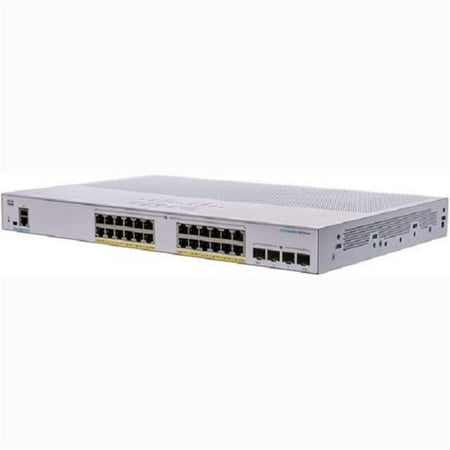 CISCO BUSINESS 350 SERIES MANAGED SWITCH, RACK-MOUNTABLE, 24 GIGABIT SFP, 800 MH