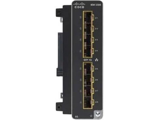 CATALYST IE3300 WITH 8 GE SFP FIBER PORTS, EXPANSION MODULE