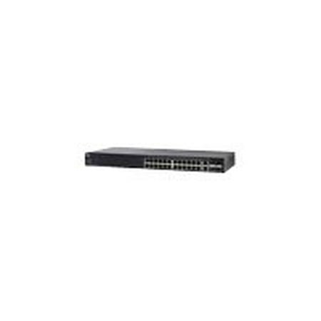 SG350-28P 28-PORT GIGABIT POE MANAGED SWITCH REMANUFACTURED